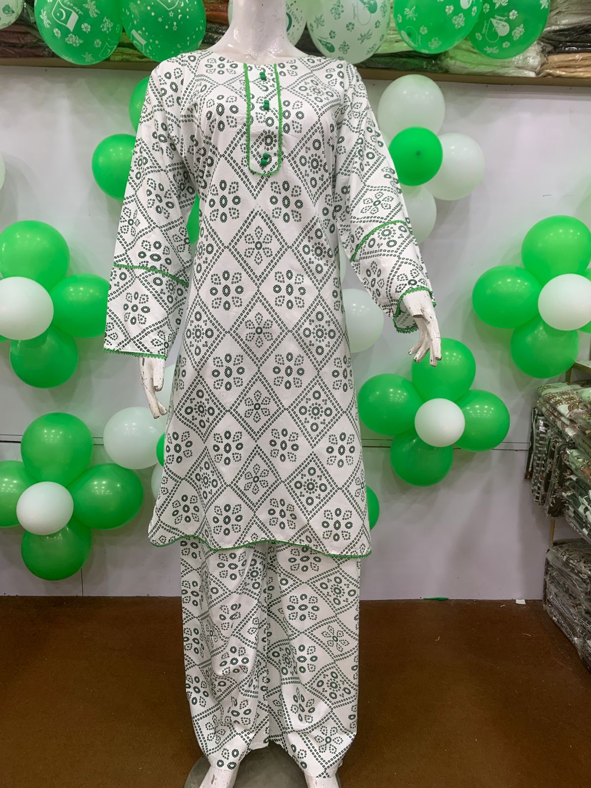 Ever Green SUMMER LINEN 2 PIECE-Chunri (66)