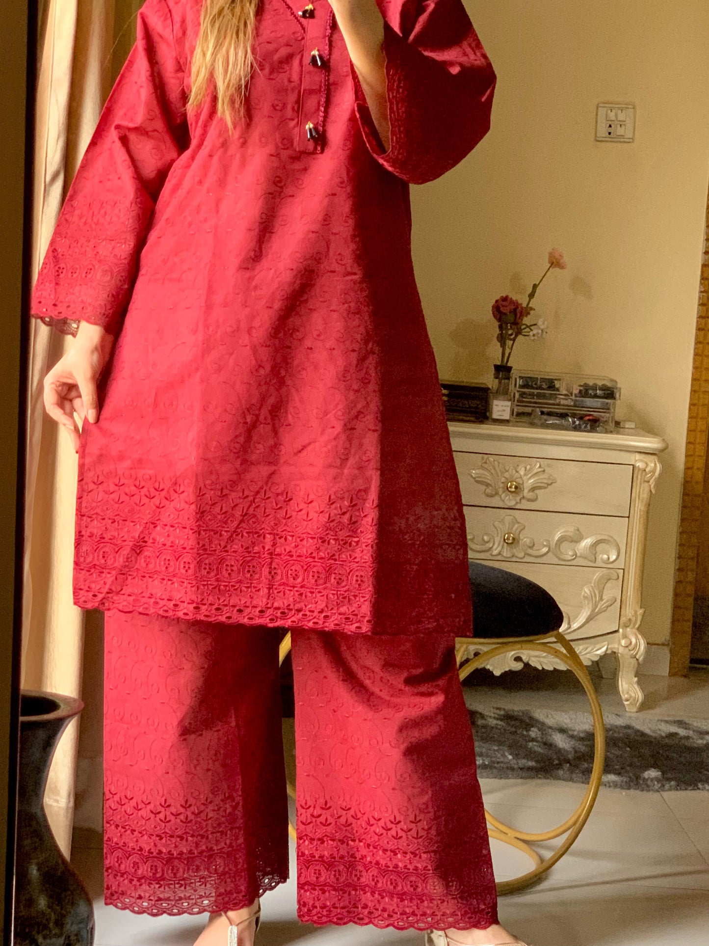 Saya – Grace in Every Thread | Cotton Embroidered Elegance | Whatsapp 03210643366