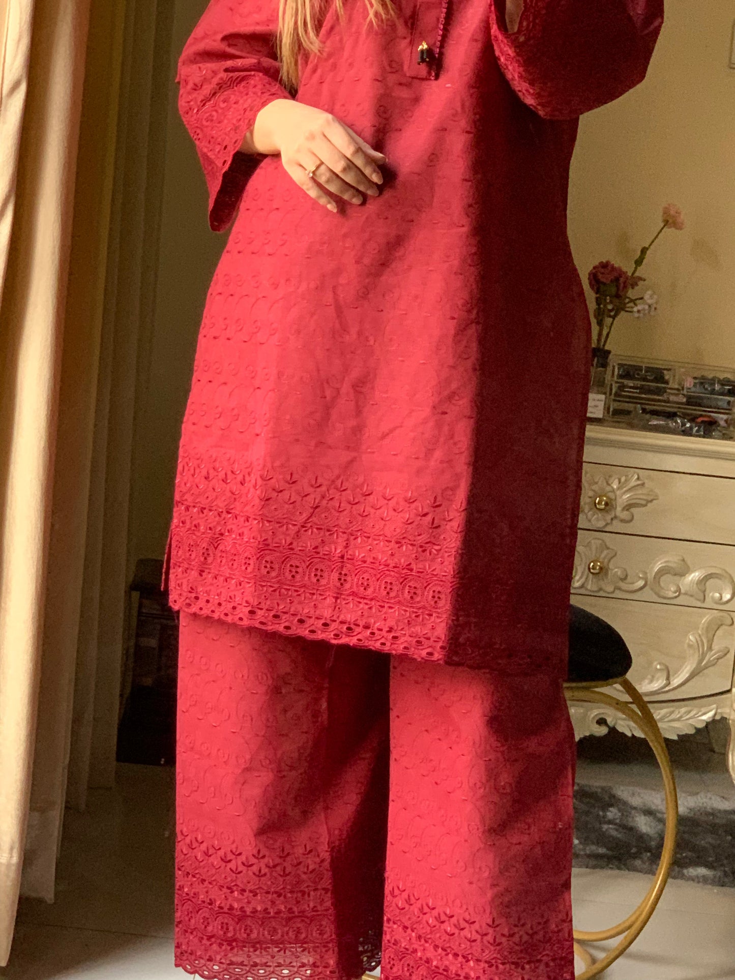 Saya – Grace in Every Thread | Cotton Embroidered Elegance | Whatsapp 03210643366