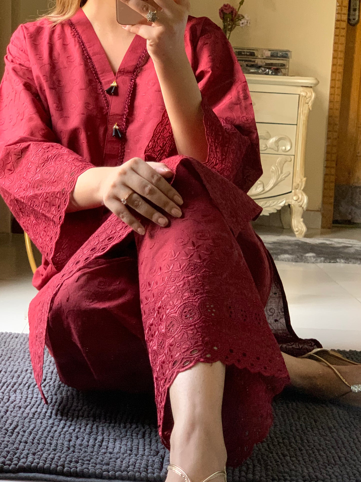 Saya – Grace in Every Thread | Cotton Embroidered Elegance | Whatsapp 03210643366