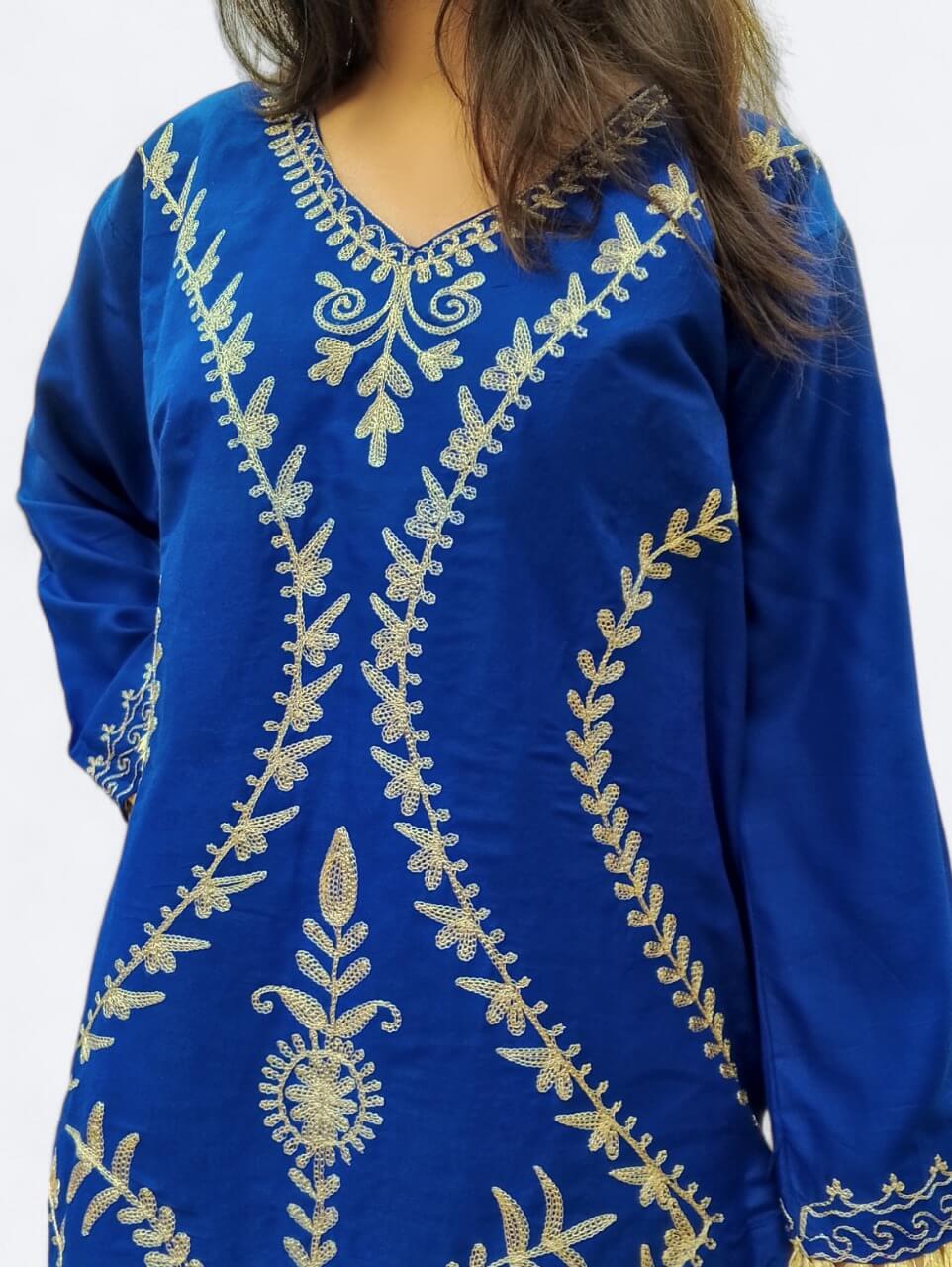 Classic Handmade Embroidered Shirt & Trouser Set