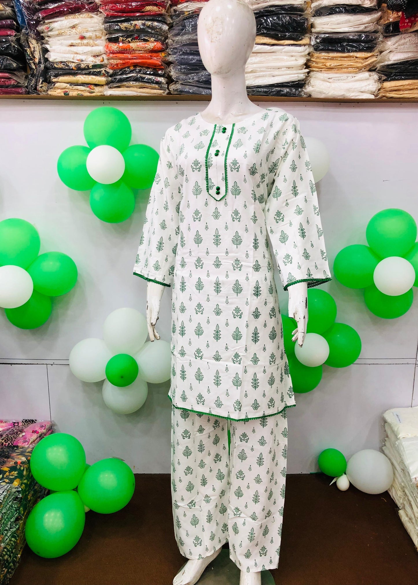 Ever Green SUMMER LINEN 2 PIECE(Plant) (92)