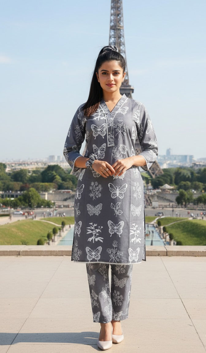 Arabic Lawn 2 Piece Eid Collection for Women – Ready to Wear Shirt & Trouser | Whatsapp 03210643366