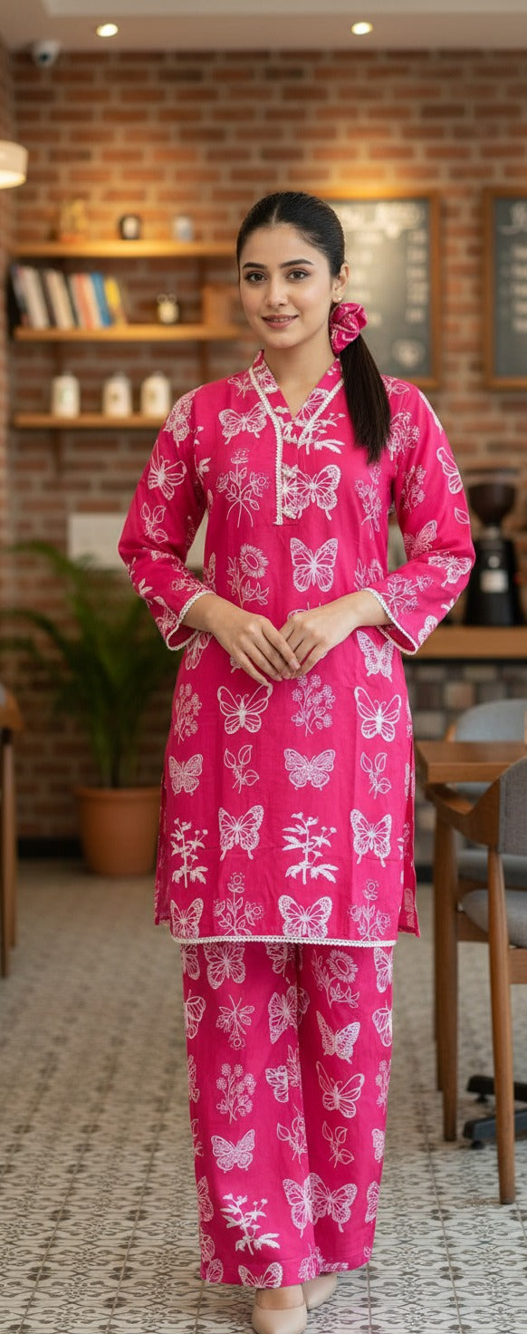 Arabic Lawn 2 Piece Eid Collection for Women – Ready to Wear Shirt & Trouser | Whatsapp 03210643366